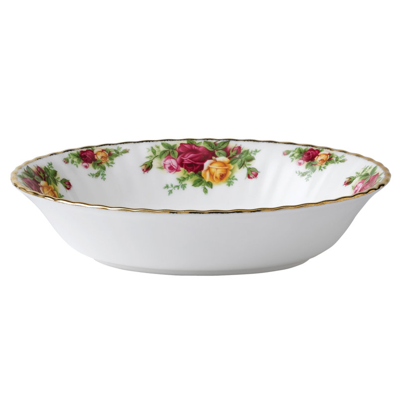 Royal Albert Old Country Roses Salad Bowl & Reviews
